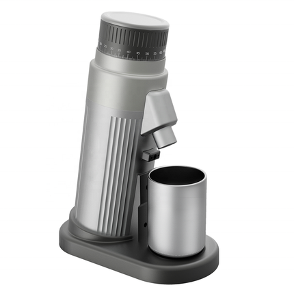 Electric Conical Burr Coffee Grinder 30g with Stepless Grind Adjustment for Espresso and Drip Brewing