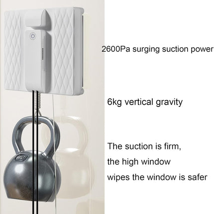 Automatic Glass Cleaning Robot with 3 Modes, 2800–4000Pa Suction Power