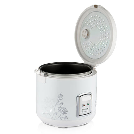 5L Electric Rice Cooker 1000W with Non-Stick Inner Pot, Timer & Keep Warm Function