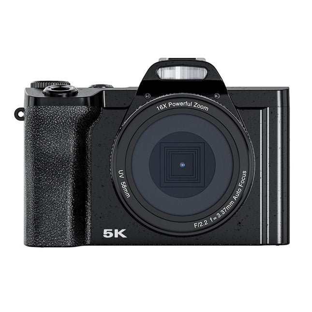 Rechargeable 5K Action Camera with 3.5" IPS Screen – 12MP CMOS, Travel & Vlogging Ready