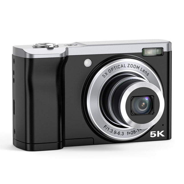 Portable 5K Action Camera with Dual CMOS Sensors, 2.8-inch Touchscreen and 256GB Storage Support