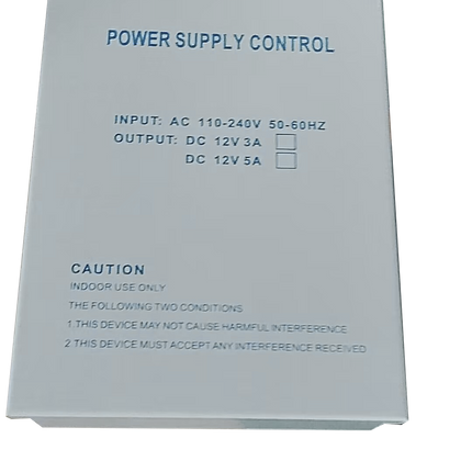 Access Control Power Supply 12V 5A 60W with Adjustable Door Release Timer