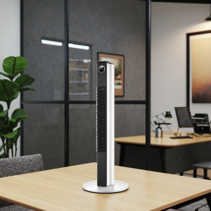 34-Inch Air Cooler Tower Fan 60W with 3-Speed Cooling and 60° Oscillation
