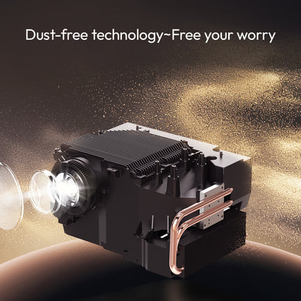 Portable Full HD 1080P Projector with Google TV 11, Auto Focus & 1000 ANSI Brightness