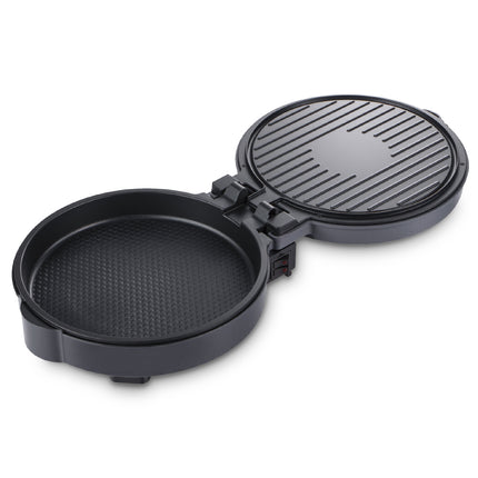 Portable Electric Pizza Maker & Grill Pan with Non-Stick Cooking Surface 1200W