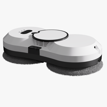 Smart Window Cleaning Robot with Auto Water Spray, 5600Pa Suction & Remote Control