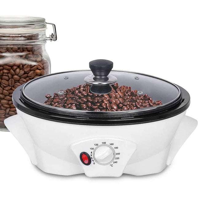 Home Coffee Roasting & Food Drying Machine with Auto Drum | 1200W Power