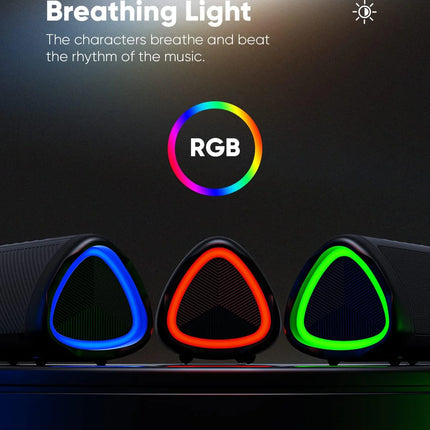 Wireless 10W Compact Bluetooth Speaker for Indoor & Outdoor Use with Long Battery Life and Splash Protection