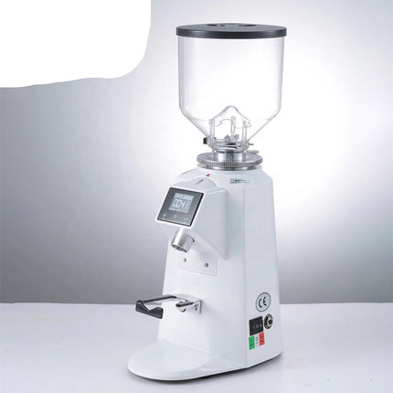 Electric Coffee Grinder with 64mm Flat Burrs 1500ml Capacity Aluminum Body