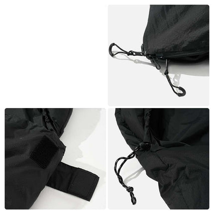 Travel & Camping Duck Down Sleeping Bag – Envelope Style, 5–15°C Lightweight Comfort