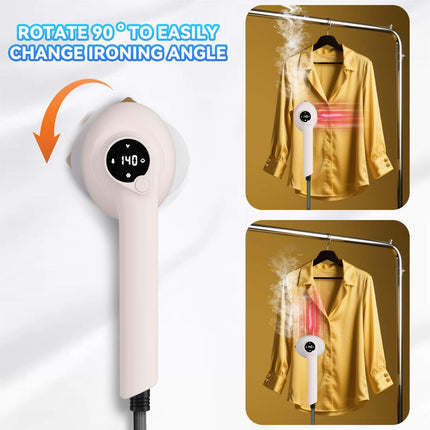 Portable 4-Level Handheld Fabric Steamer with 285ml Reservoir – Ideal for Home & Travel