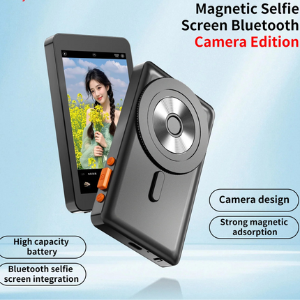 4-Inch Smartphone Selfie Preview Display for Vlogging & Live Content Creation