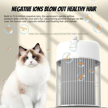 Pet Air Purifier with HEPA Filter & UV Sterilization for Pet Hair, Odors and Large Rooms up to 3000ft²