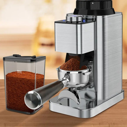 Electric Conical Burr Coffee Grinder with Touch Screen and 48 Grind Settings