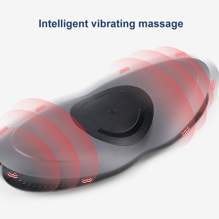 Heated Lower Back Massage Cushion with Air Compression and Vibrating Relaxation