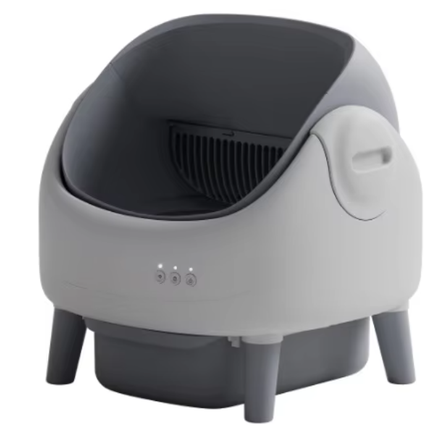 Automatic Smart Cat Litter Box with App Control and Large Enclosed Chamber