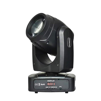 Professional 80W LED Moving Head Spotlight with 18-Facet Prism & Dynamic Color Effects for Events and Nightclubs