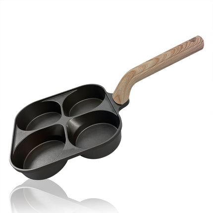 4-in-1 Non-Stick Egg Frying Pan 19cm for Gas & Induction Cooktops