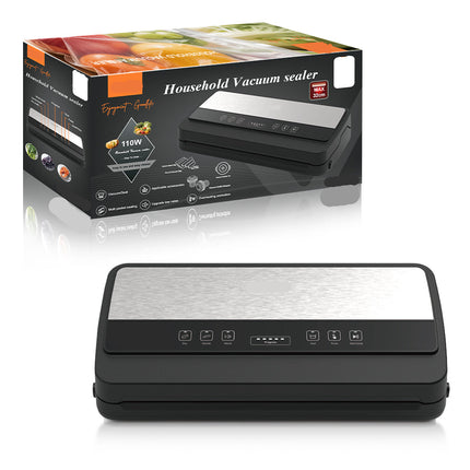 Portable Food Vacuum Sealer 110W with 32cm Sealing Width for Meal Prep and Food Preservation