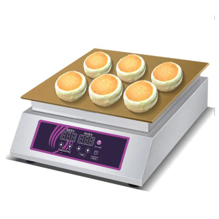 Electric Souffle Pancake & Mini Waffle Maker – Stainless Steel Body 1300W
