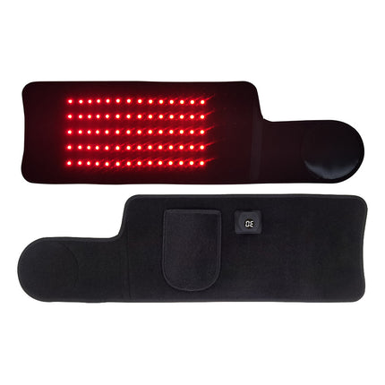 LED Light Relaxation Waist Belt Red Infrared 70 Bead Timer Adjustable