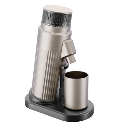 Electric Coffee Bean Grinder 30g Capacity Stepless Adjustment Aluminium Alloy Body