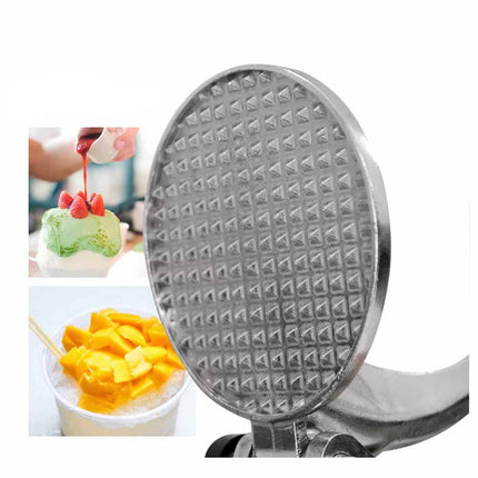 Heavy Duty Electric Ice Crusher 250W Portable Snow Cone & Slush Maker – Stainless Steel, 650mL