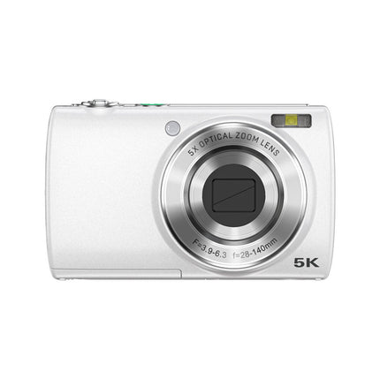5K Digital Camera with Dual Sensors and 2.8" Touchscreen – Portable & Lightweight