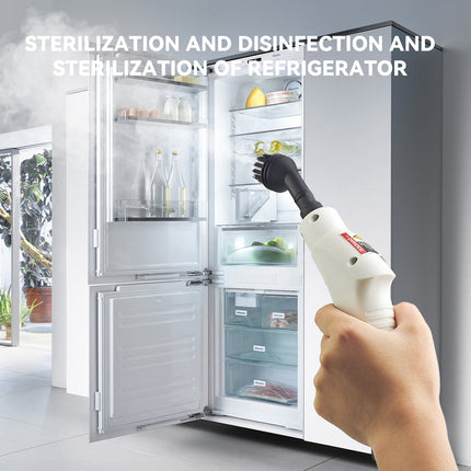 Portable 1600W Handheld Steam Cleaner with Adjustable Steam Levels White