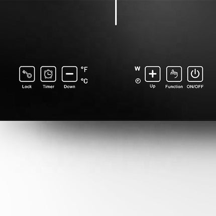 Portable 2-Burner Induction Cooktop with Timer and Durable Anti-Corrosive Base