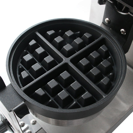 Commercial-Grade Stainless Steel Belgian Waffle Maker – Durable & Efficient for Hotels, Cafes & Food Shops