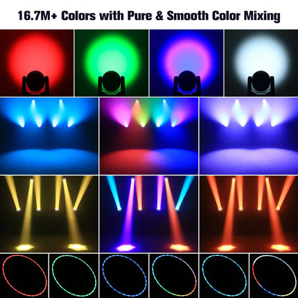 Professional Bee Eye Moving Head Light 300W RGBW with Adjustable Zoom and Dynamic Effects