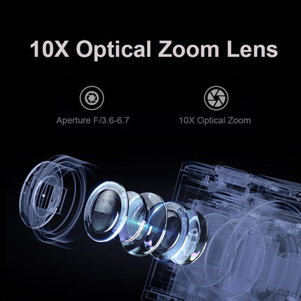 Portable 5K Action Camera with Dual CMOS Sensors, 2.8-inch Touchscreen and 256GB Storage Support