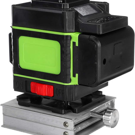 Professional 12-Line Green Beam 3D Laser Level with Self-Leveling Technology