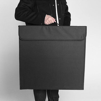 Portable Foldable LED Light Box Photo Studio for Product Photography, Black ABS Design