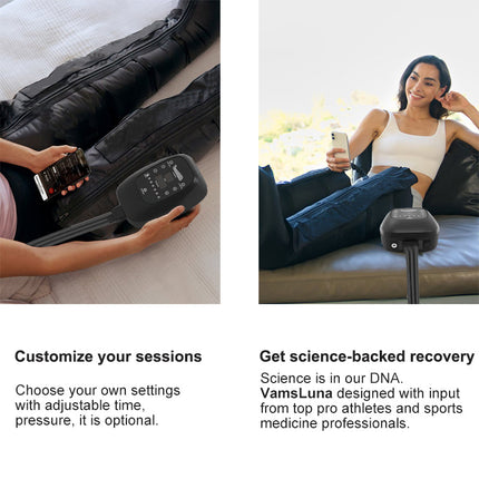 Infrared Air Compression Leg Massager with Remote Control – Pain Relief and Muscle Recovery Boots