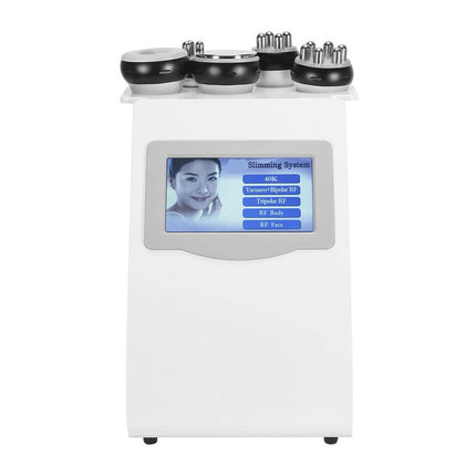 Body Contouring Cavitation Machine with Vacuum & Multipolar RF for Skin Tightening and Fat Reduction