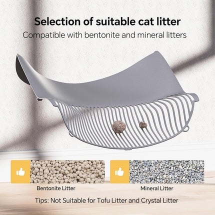 Automatic Self-Cleaning Cat Litter Box with Open Top Design & Odour Reduction