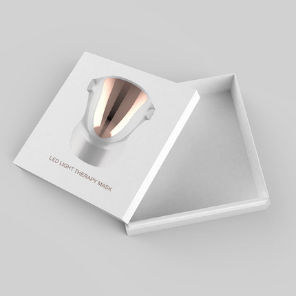 Handheld Infrared LED Facial Mask – USB Rechargeable Skin Toning and Blemish Treatment Device