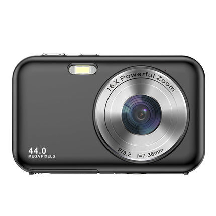 Lightweight 5MP Digital Camera with Full HD 1080P Recording & Extended Battery Performance – Black
