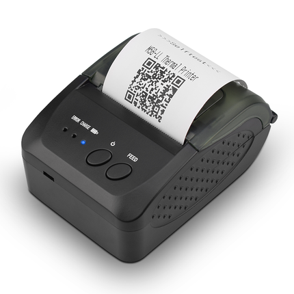 Portable 57mm Mini Thermal Printer with USB, LAN & Bluetooth – 203 DPI High-Speed Receipt Printing