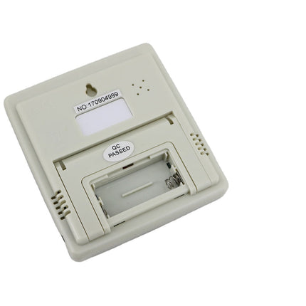 Digital Indoor Climate Monitor with LCD Screen for Accurate Room Humidity & Temperature