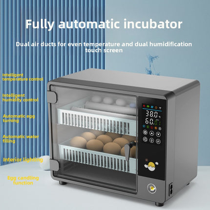 Portable Automatic Egg Incubator with Constant Temperature Control for Poultry Eggs