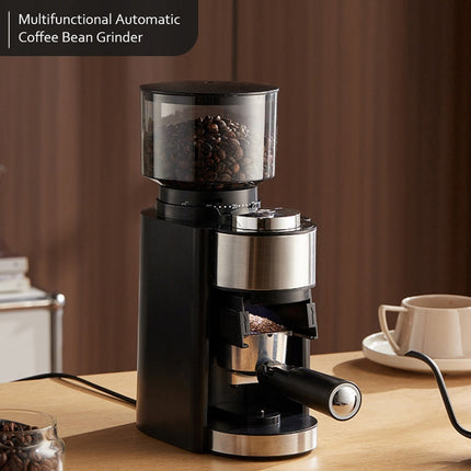 Burr Coffee Grinder with 25 Grind Levels, Touchscreen Controls & Portafilter Compatible Design