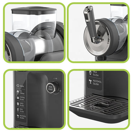 Portable Countertop Slushie Maker No Ice Required 1.8 to 3L Capacity