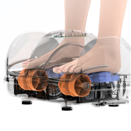 Air Compression Foot and Calf Massager with Adjustable Angle and Digital Control