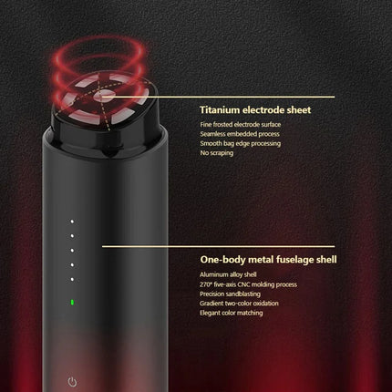 Portable Multi-Mode Facial Beauty Device with LED Light and USB Charging