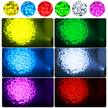Portable IP65 LED Water Wave Projection Light 200W with RGB Effects, RDM & Manual Focus