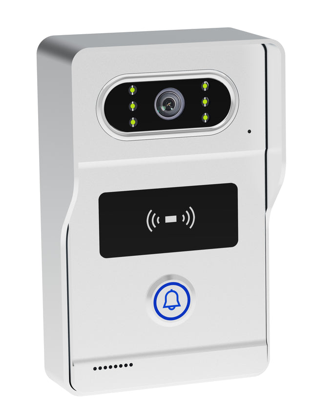 Wired Video Doorbell Intercom System with 7 Inch IPS Display, Tuya App & Weatherproof Camera