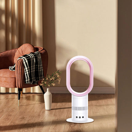 23-Inch Bladeless Tower Fan with 10 Speeds and 90-Minute Timer